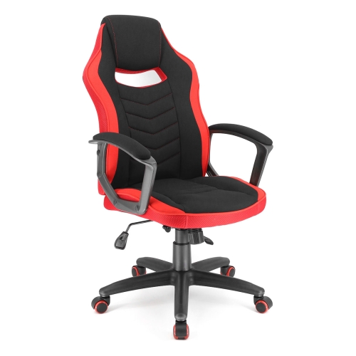 Компьютерное кресло Stels T (ткань чёрный-красный)