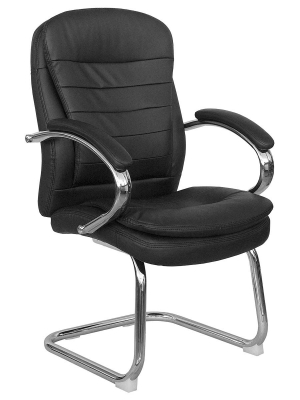 Кресло R90244 (хром, чёрный)