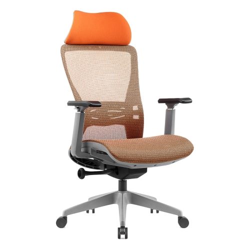 Компьютерное кресло Viking-32 (оранжевый, серый)