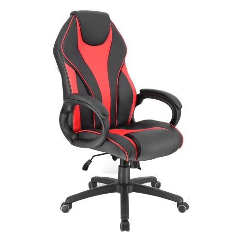 Компьютерное кресло Wing (экокожа чёрный-красный)