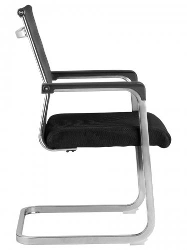 Кресло R801E (хром, TW чёрный - сетка чёрная)